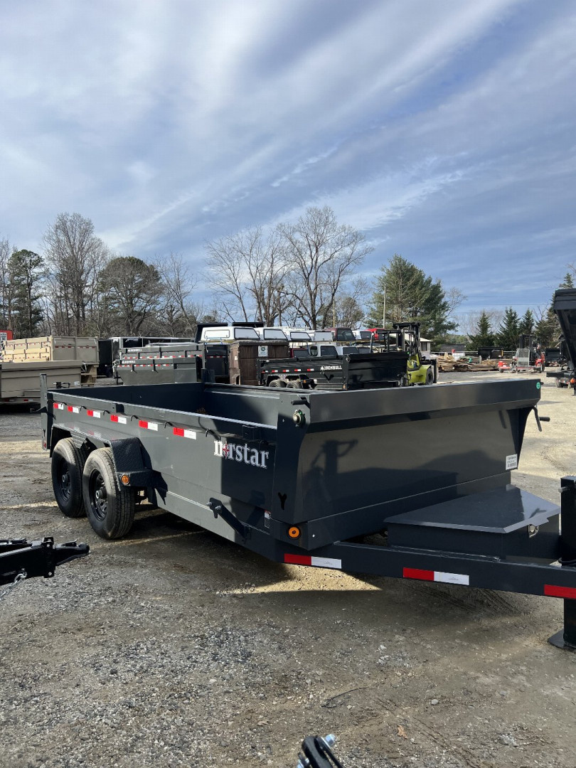 New 2026 Norstar DCB Series / 83" X 16' / 2-7,000# Electric Brake Axles / Scissor Hoist / Barn Door Rear Gates
