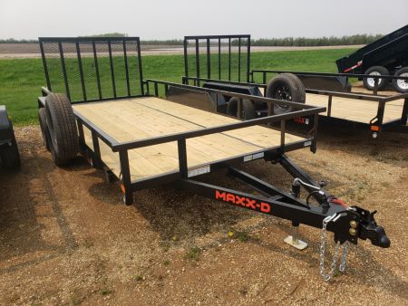 New 2026 MAXX-D U3X8316 83  X 16' TANDEM AXLE Utility Trailer