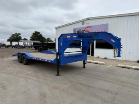 New 2026 Buckshot MFG 22' x 102" Drive-Over Fenders Car Hauler