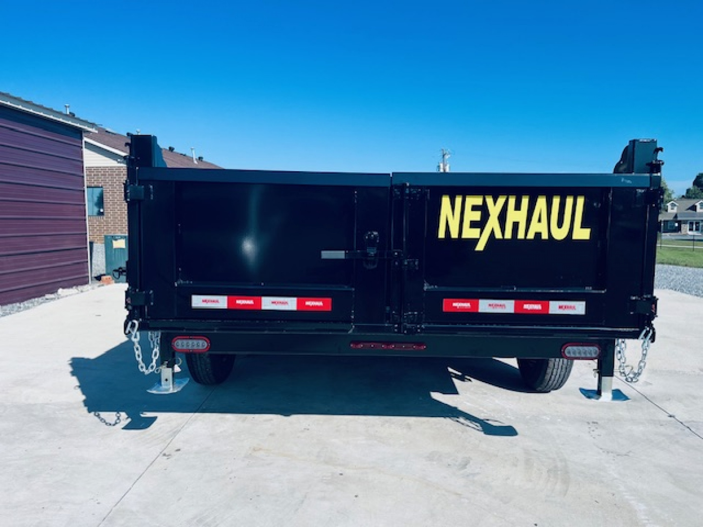 New 2026 Nexhaul 7X14 15K Lightning Dump Trailer