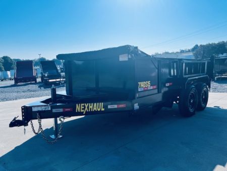 New 2026 Nexhaul 7X14 15K Lightning Dump Trailer