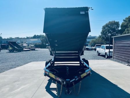 New 2026 Nexhaul 7X14 15K Lightning Dump Trailer w/4ft Sides