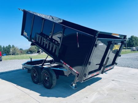 New 2026 Nexhaul 7X14 15K Lightning Dump Trailer w/4ft Sides