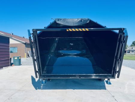 New 2026 Nexhaul 7X14 15K Lightning Dump Trailer w/4ft Sides