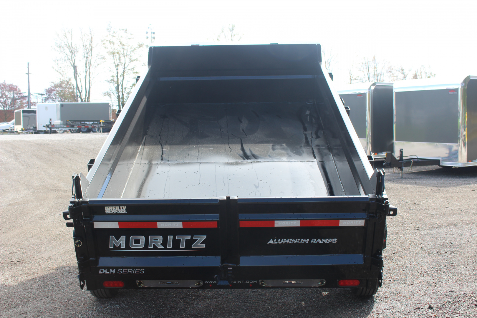 New 2026 Moritz 6' 10" x 12' Heavy Commercial DLH Series Dump Trailer - 14000# GVW