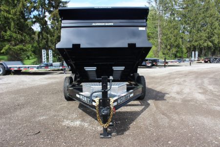 New 2026 Moritz 6' 10" x 12' Heavy Commercial DLH Series Dump Trailer - 14000# GVW