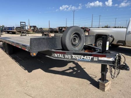 New 2024 Top Hat Trailers W6 Deckover Trailer