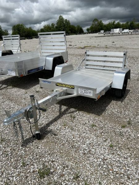 New 2026 Aluma 486S-BT 1.2K Idler Utility Trailer