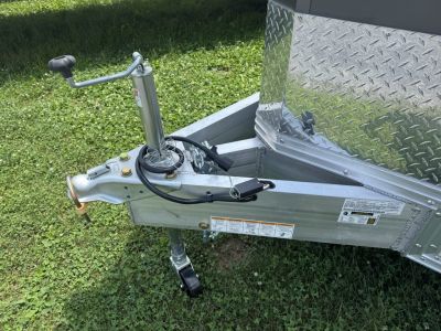New 2027 E-Z Hauler EZEC8.5X28CH-XLT-P Car Hauler 71 SERIES 7 FOOT 1 INCH INTERIOR HEIGHT .080 POLY SIDES ESCAPE DOOR FREE ALUMINUM WHEEL UPGRADE SUMMER SALE ON NOW