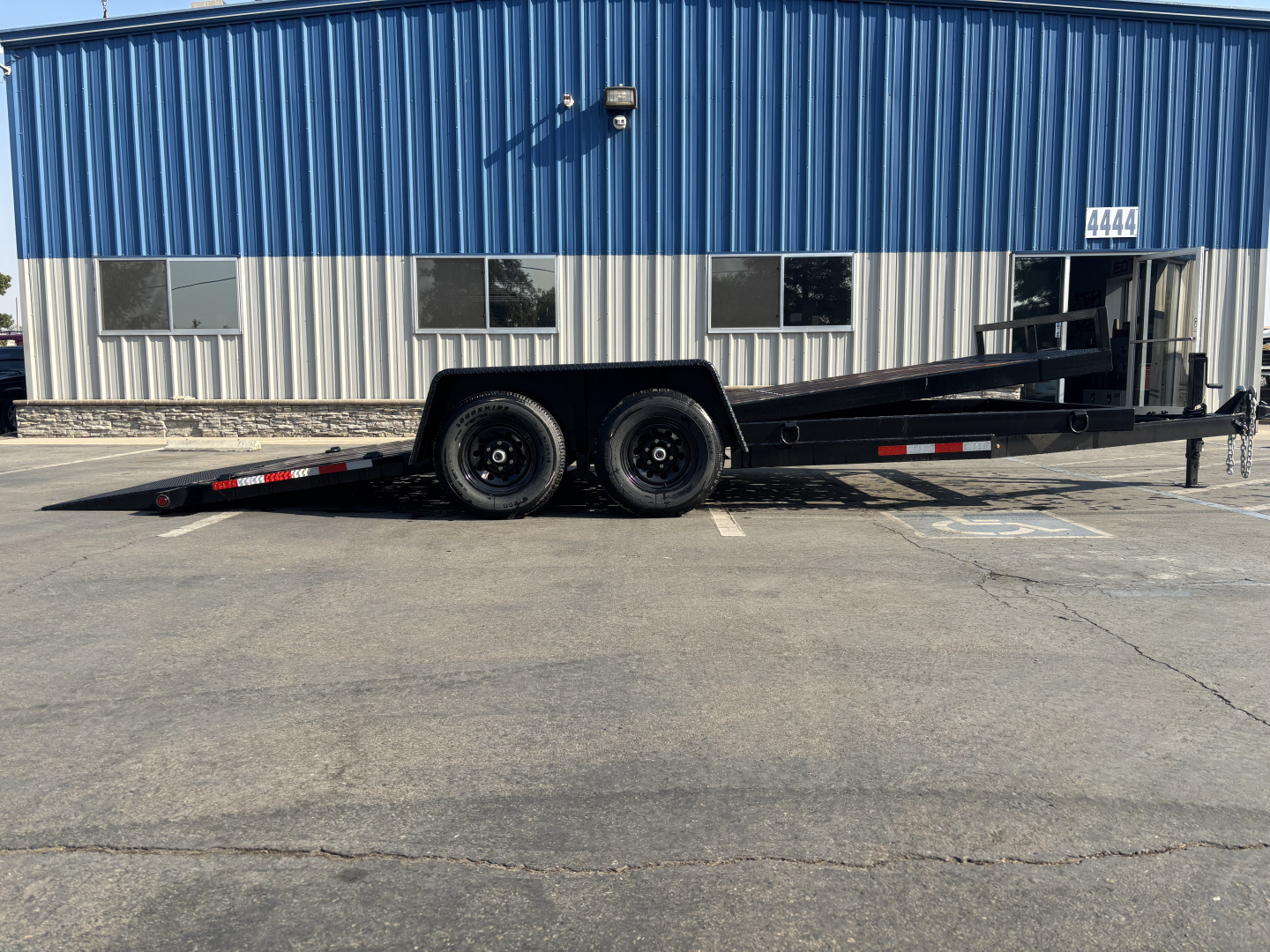 New 2026 TRU 7'x20' Gravity Tilt Car Hauler Trailer 10k