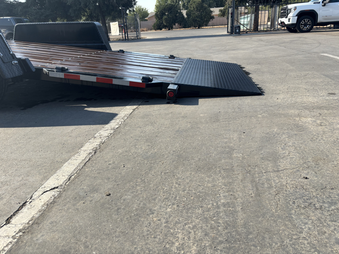 New 2026 TRU 7'x20' Gravity Tilt Car Hauler Trailer 10k