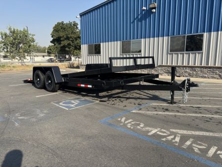 New 2026 TRU 7'x20' Gravity Tilt Car Hauler Trailer 10k