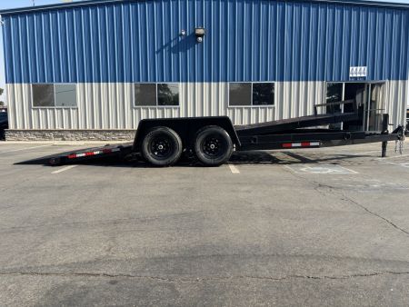New 2026 TRU 7'x20' Gravity Tilt Car Hauler Trailer 10k