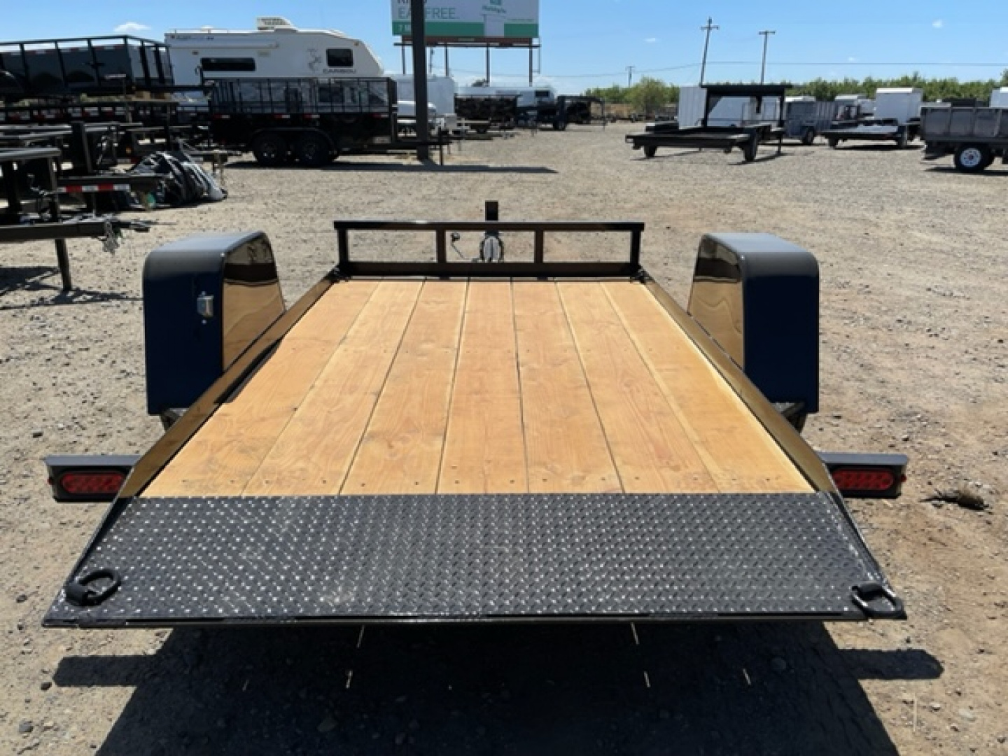 New 2026 Iron Panther Tilt Car / Racing Trailer