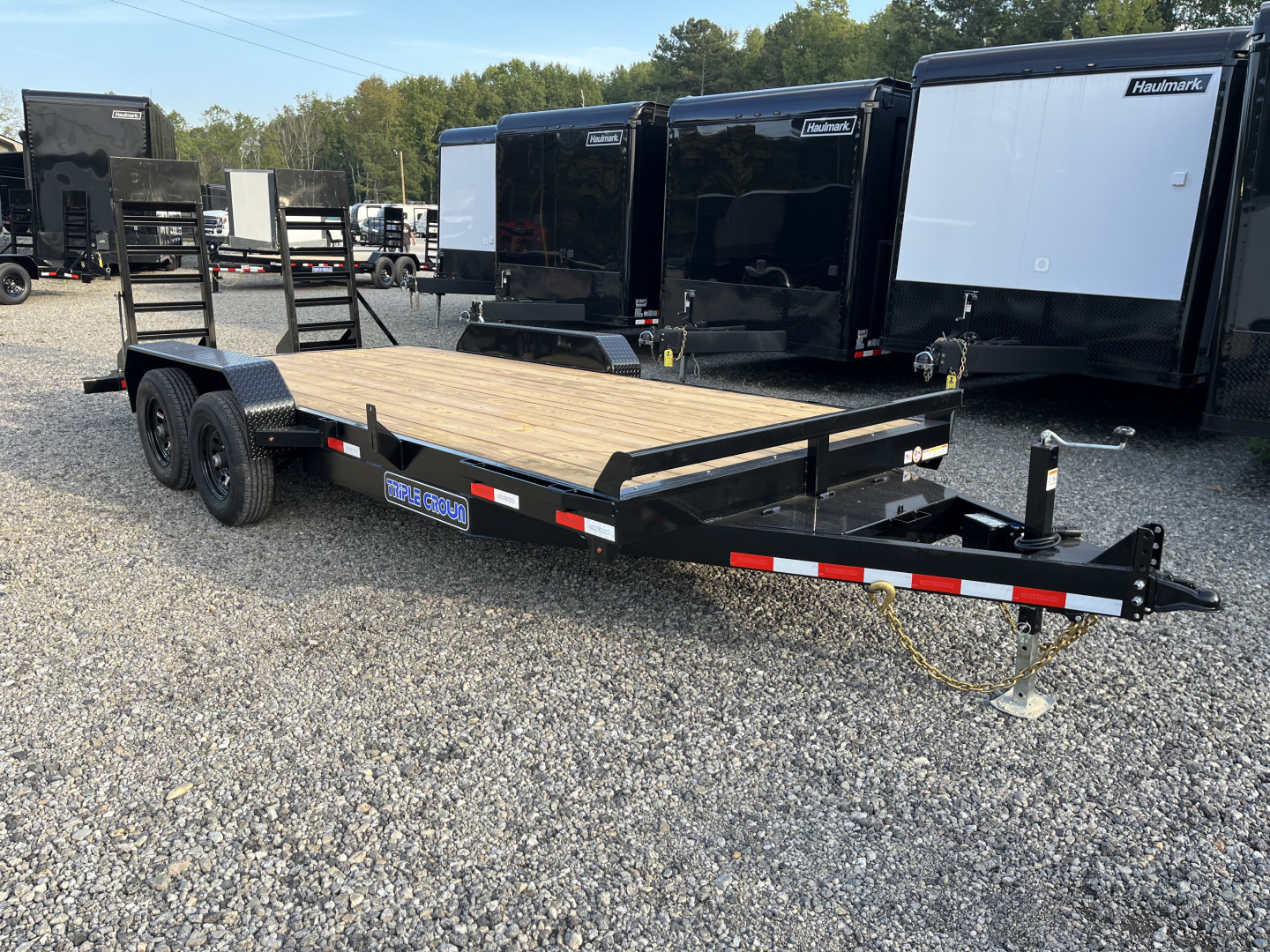 2026 7×18 Equipment Flatbed Trailer