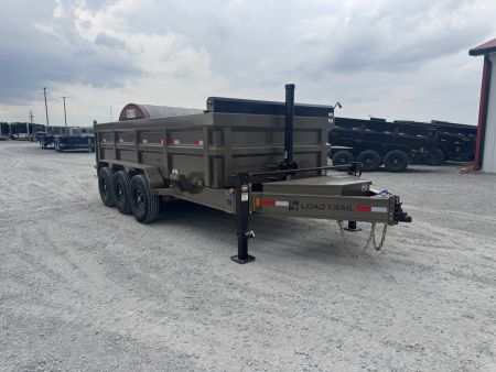 New 2026 Load Trail 83"x16' 21,000# 3' Side Telescopic Lift Dump Trailer