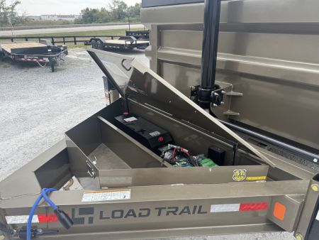 New 2026 Load Trail 83"x16' 21,000# 3' Side Telescopic Lift Dump Trailer