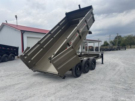 New 2026 Load Trail 83"x16' 21,000# 3' Side Telescopic Lift Dump Trailer