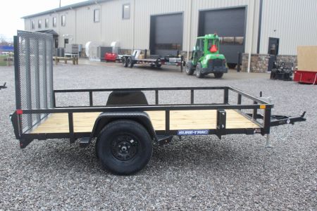 New 2026 Sure-Trac 6' x 10' Single Axle Tube Top Utility Trailer - 2990# GVW
