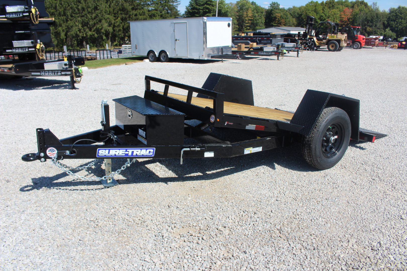 New 2026 Sure-Trac 5' x 10' Gravity Tilt Trailer - 6000# GVW
