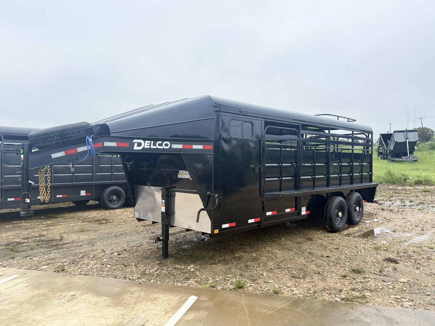 New 2026 Delco Trailers MC20 Stock / Stock Combo Trailer 41787