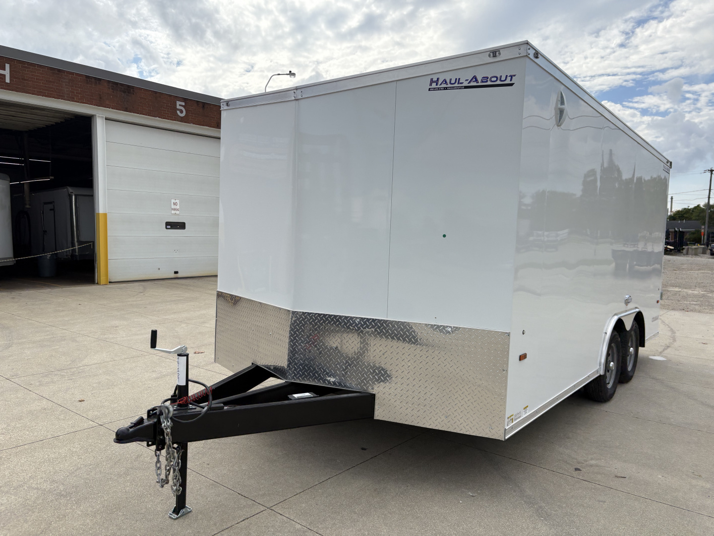 New 2026 Haul About Trailers 8.5'X16' COUGAR Cargo / Enclosed Trailer