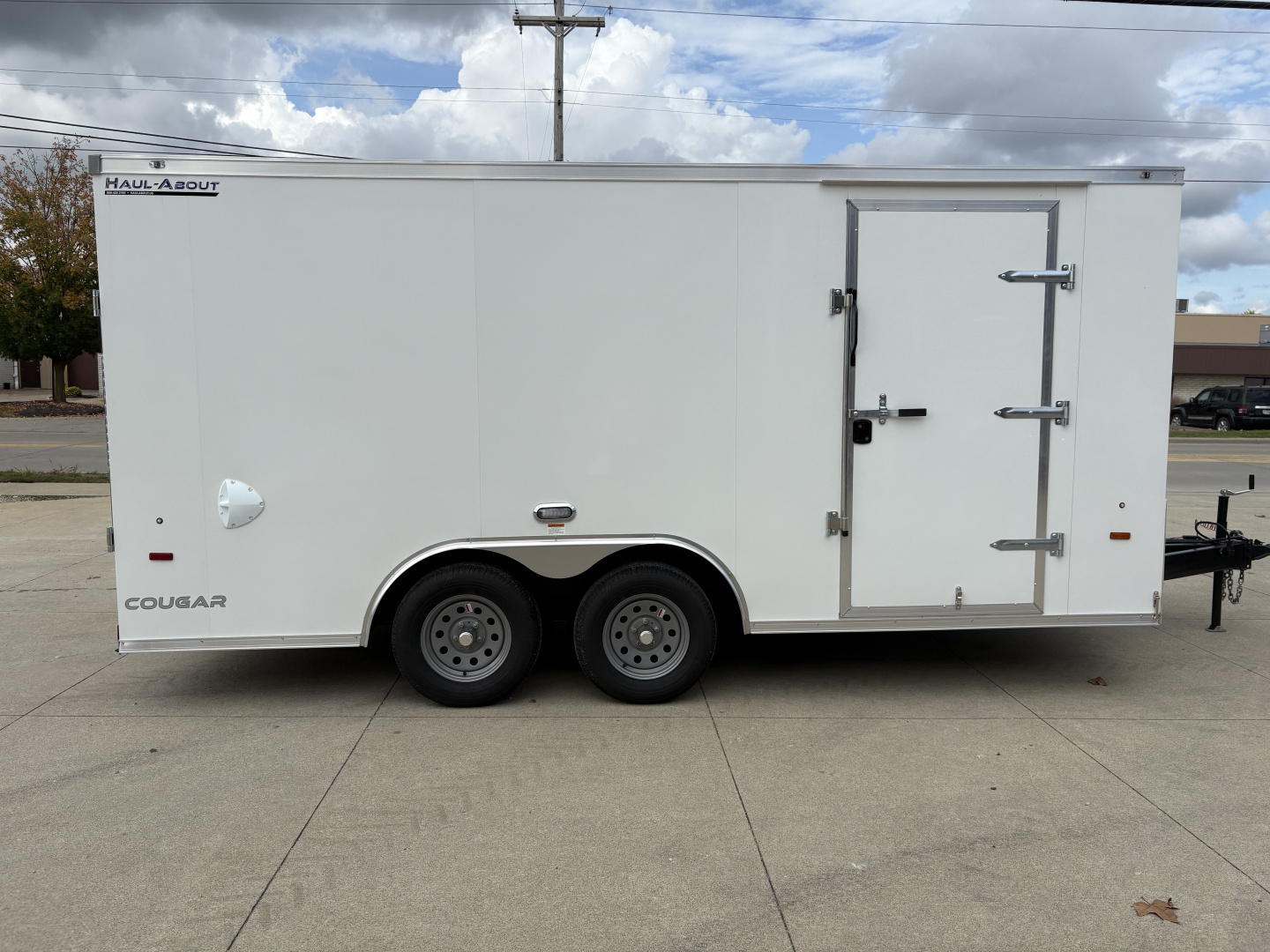 New 2026 Haul About Trailers 8.5'X16' COUGAR Cargo / Enclosed Trailer