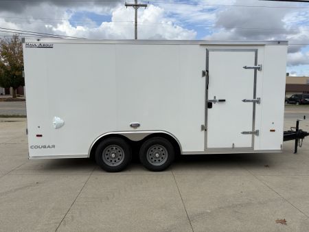 New 2026 Haul About Trailers 8.5'X16' COUGAR Cargo / Enclosed Trailer