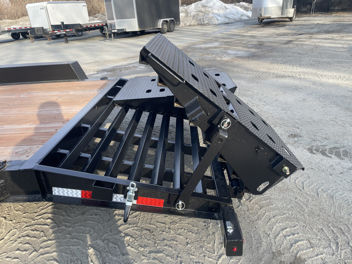 New 2025 BWISE EF20-16 Equipment Trailer