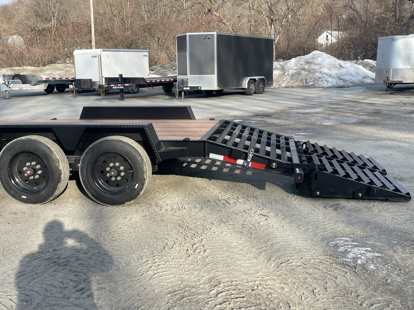 New 2025 BWISE EF20-16 Equipment Trailer
