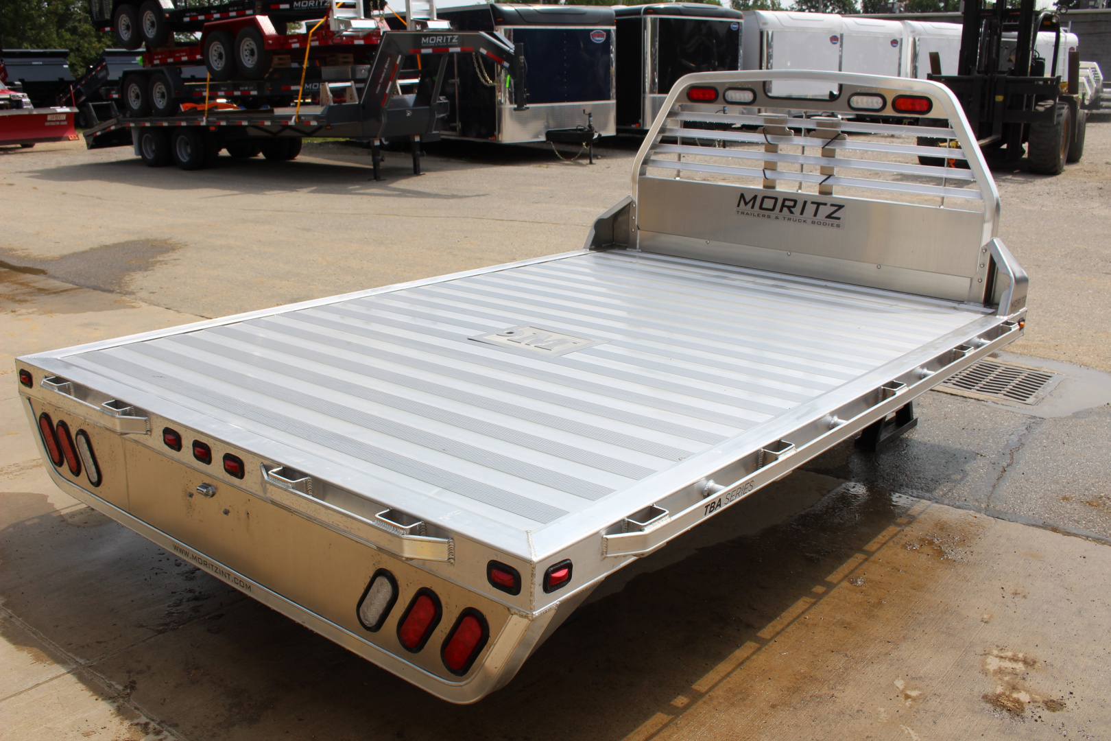 New 2026 Moritz TBA8-11.4 - Aluminum Truck Bed- DRW - 84" C/A