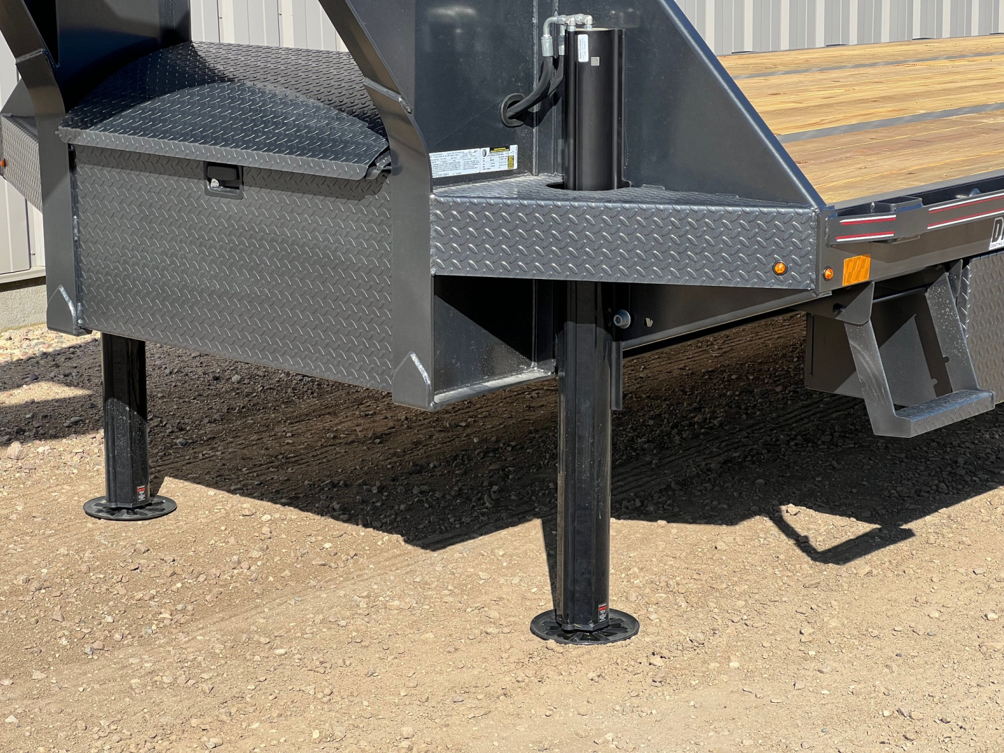 New 2026 Diamond C Trailers 35' FMAX212DT Gooseneck Hydraulic Tail Flatbed Trailer