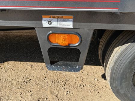 New 2026 Diamond C Trailers 35' FMAX212DT Gooseneck Hydraulic Tail Flatbed Trailer