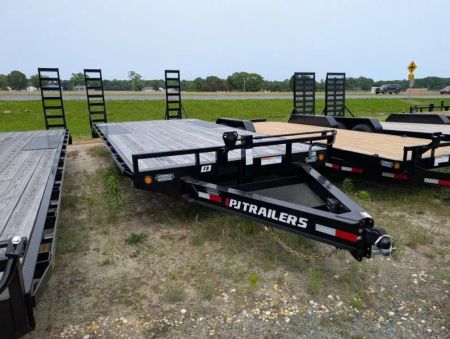 New 2024 PJ Trailers F8 22259 20' 14K DECK OVER Equipment Trailer