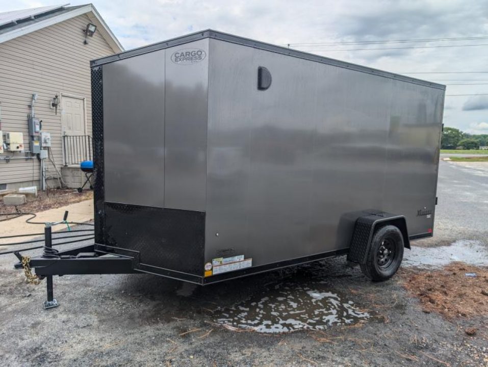 2025 7×12 Enclosed Cargo Trailer