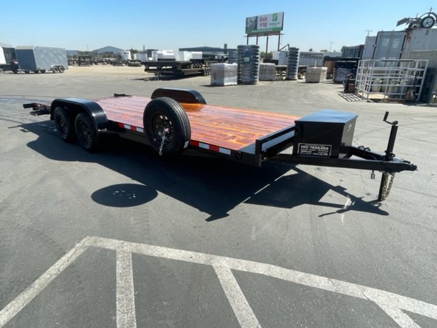 New 2026 TRU 7'x20' Dovetail or Straight Deck Car / Racing Trailer 7k