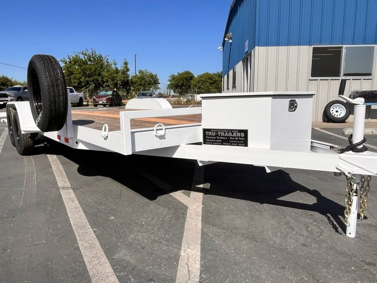 New 2026 TRU 7'x20' Dovetail or Straight Deck Car / Racing Trailer 7k