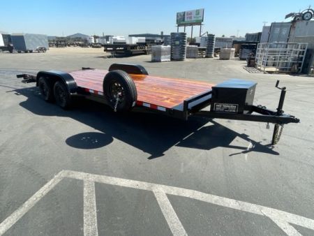 New 2026 TRU 7'x20' Dovetail or Straight Deck Car / Racing Trailer 7k