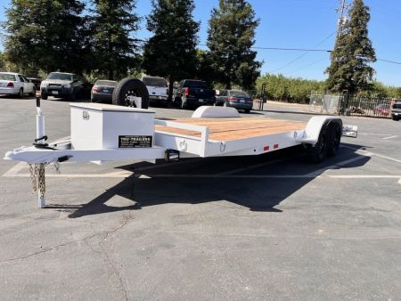New 2026 TRU 7'x20' Dovetail or Straight Deck Car / Racing Trailer 7k