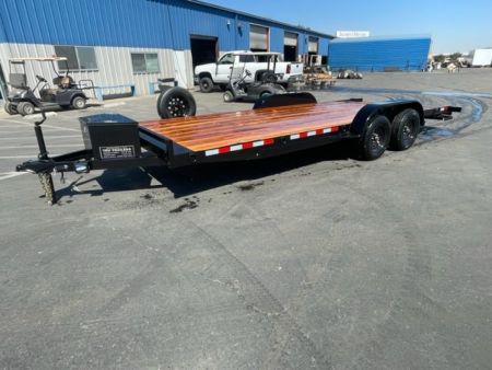 New 2026 TRU 7'x20' Dovetail or Straight Deck Car / Racing Trailer 7k