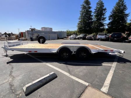 New 2026 TRU 7'x20' Dovetail or Straight Deck Car / Racing Trailer 7k