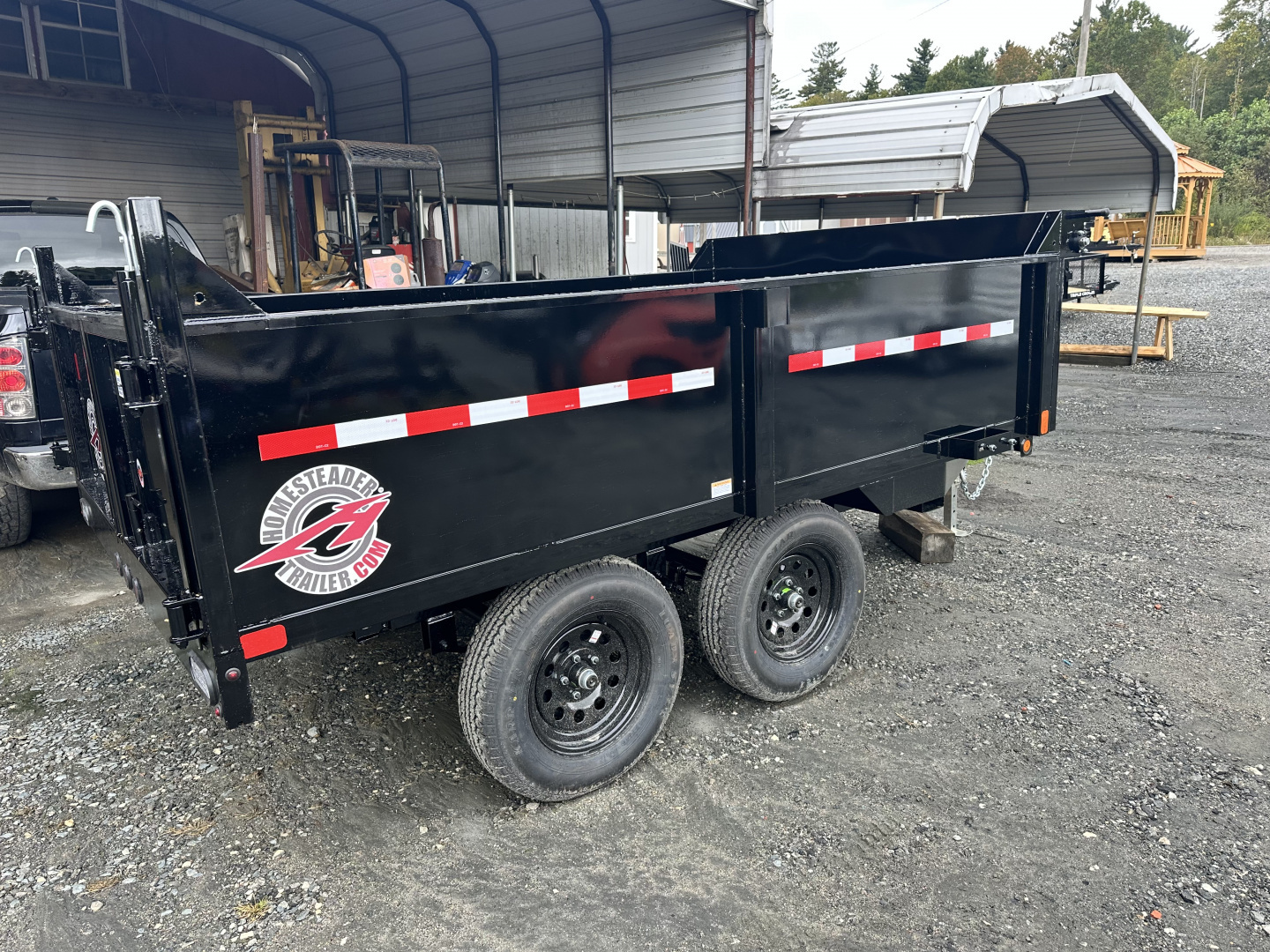 New 2026 Homesteader Trailer 610LB Dump Trailer