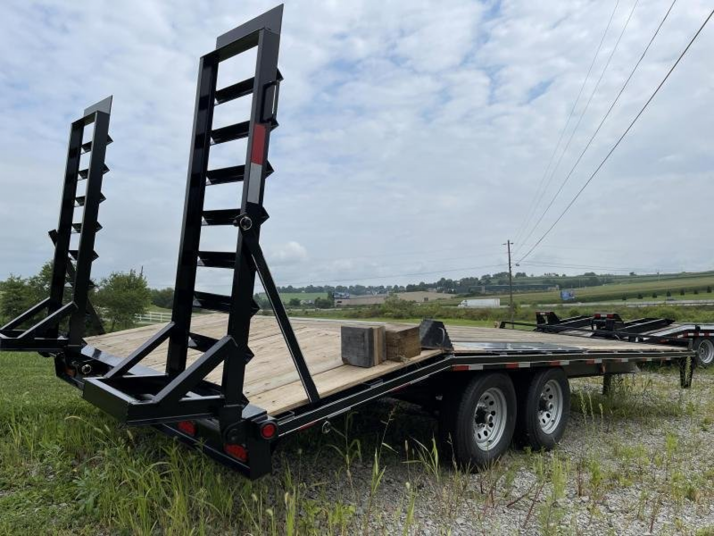 New 2026 Quality 16+4 General Duty Deckover Tagalong w/ Stand Up Ramps