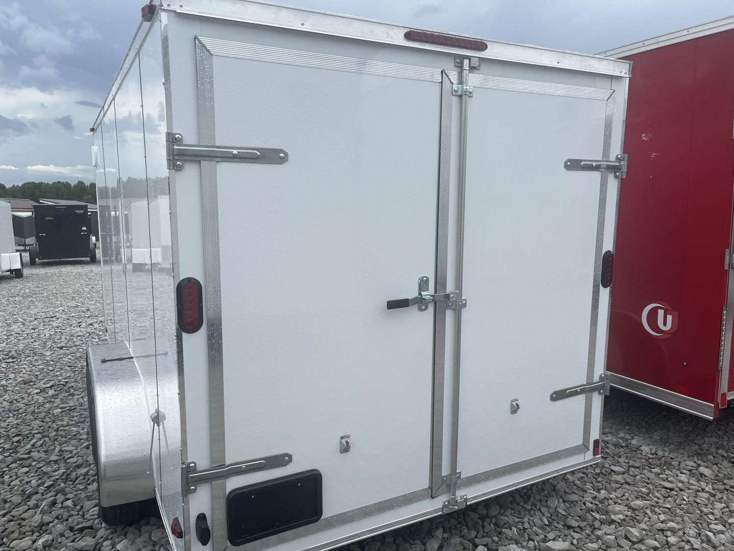 New 2026 Trailblazer 7X14 ENCLOSED W/BARN DOORS