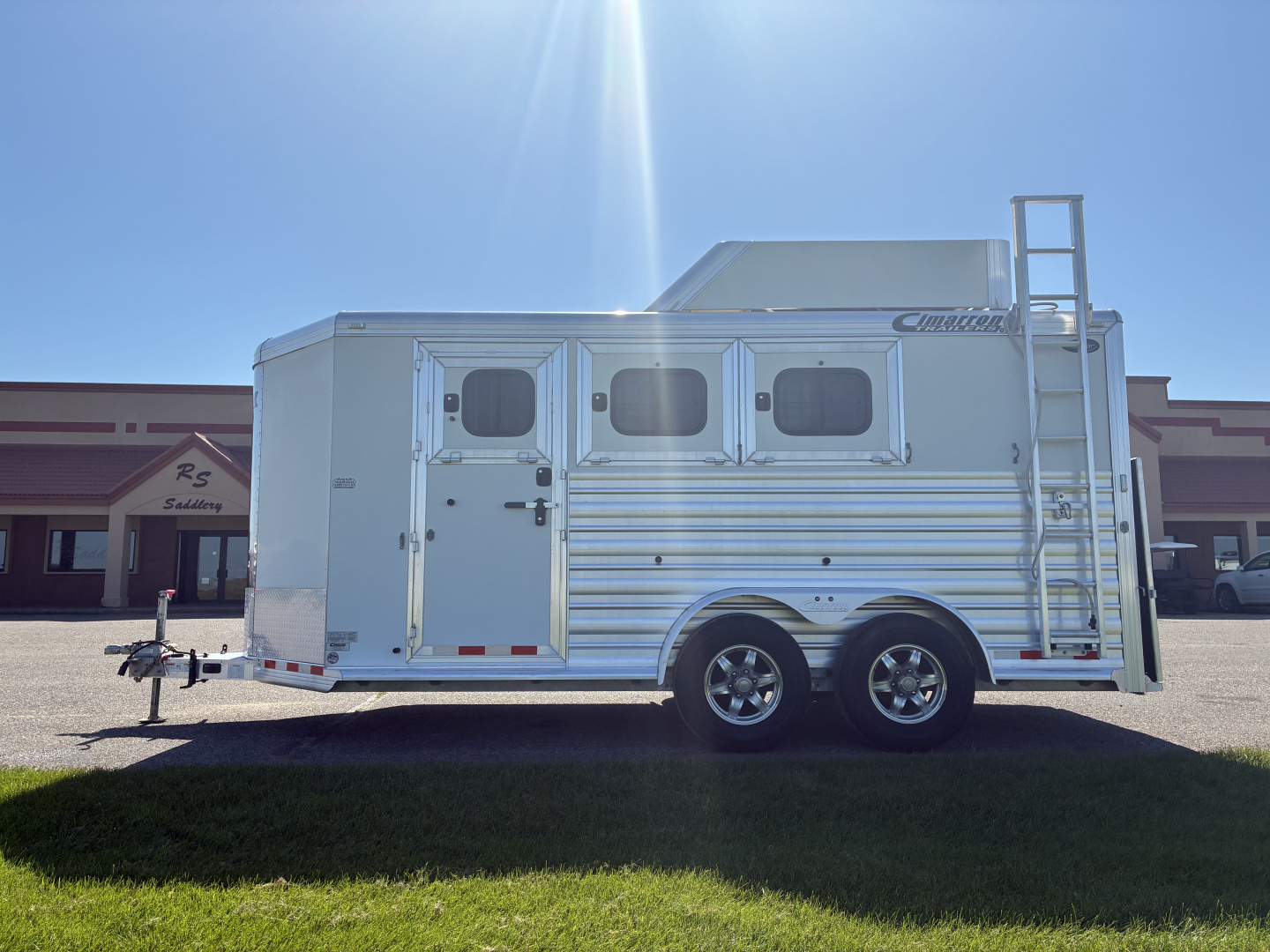 Used 2020 Cimarron 3H Bumper Pull Horse Trailer