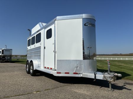Used 2020 Cimarron 3H Bumper Pull Horse Trailer