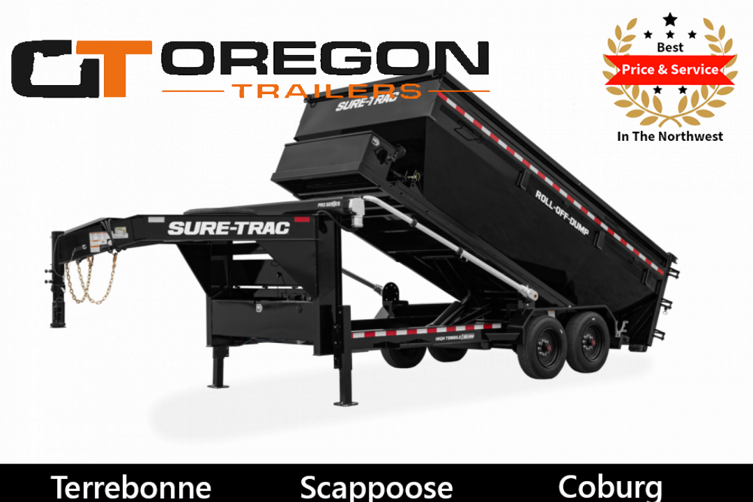 New 2025 Sure-Trac 16  17.6 GVWR  Carrier  Dump Trailer