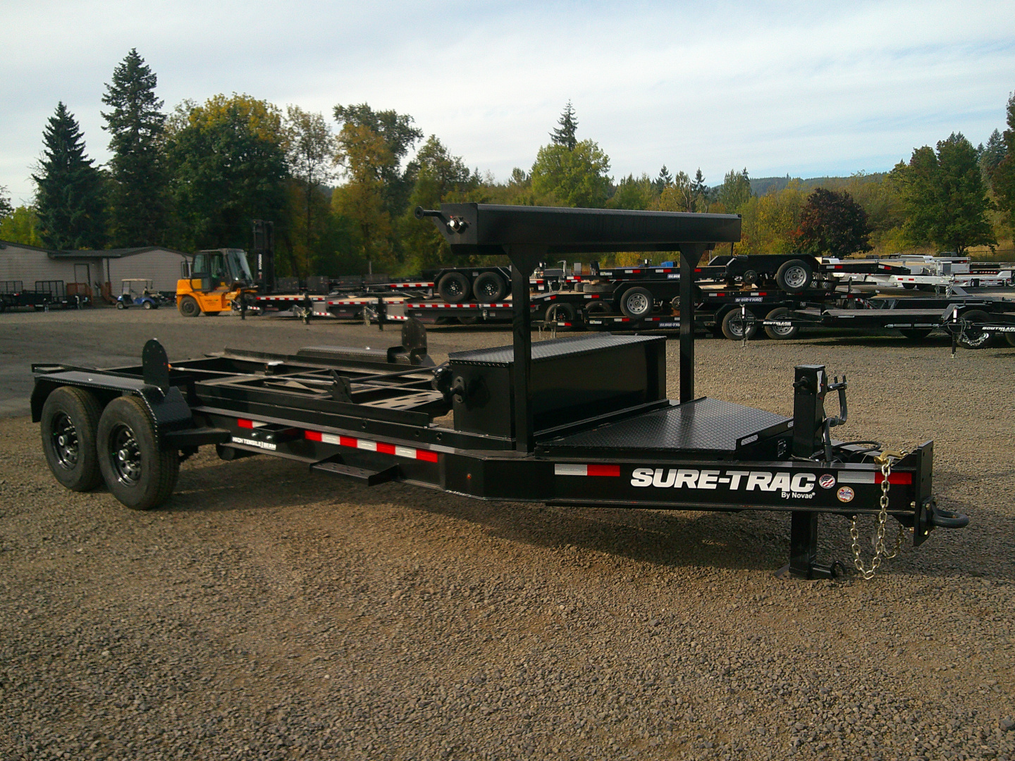 New 2025 Sure-Trac 16', 15.4K Roll Off Dump Trailer
