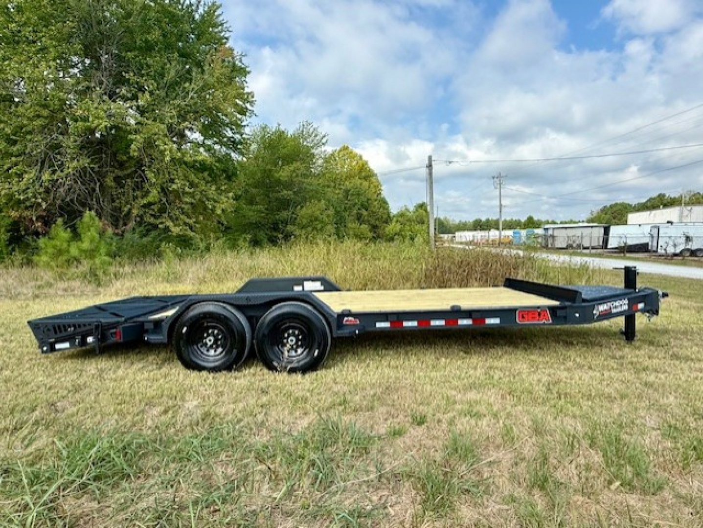 New 2025 Watchdog Trailers GBA 7x20 Equipment Trailer 14K