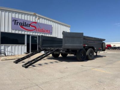 New 2026 RawMaxx 14' x 83" x 32" Kinght Dump Trailer